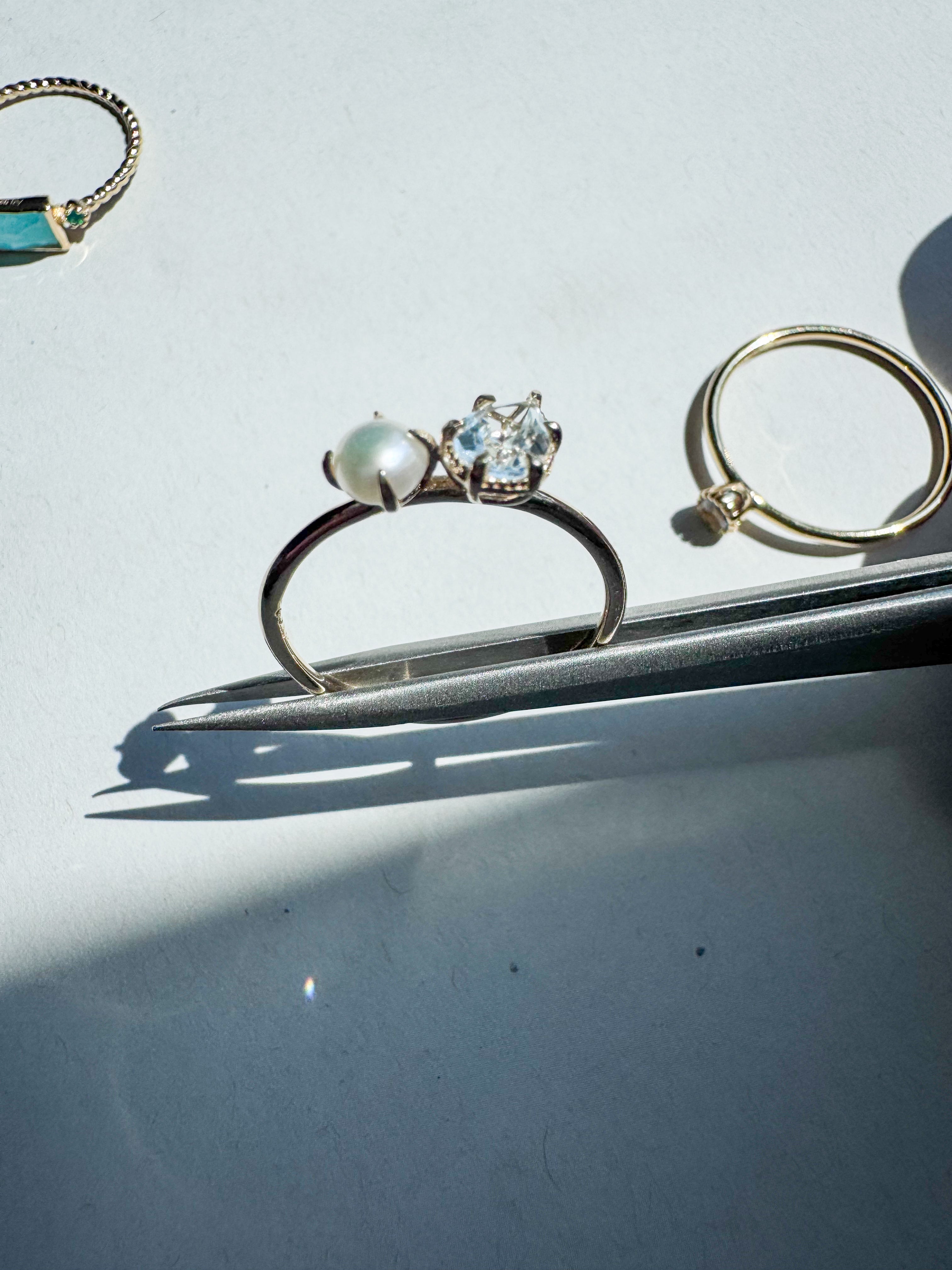 How to choose a ring size that actually fits: how a ring should feel, when to size up for wide bands, and why your size changes. House Of 18th Jewellery.