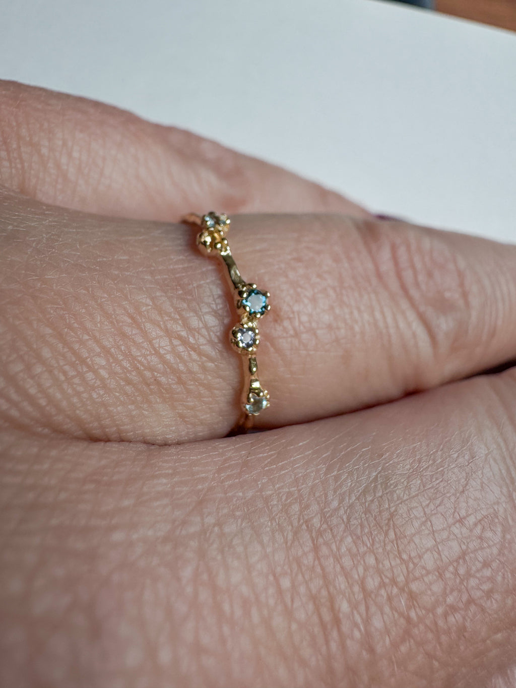 Topaz & Iolite Ring