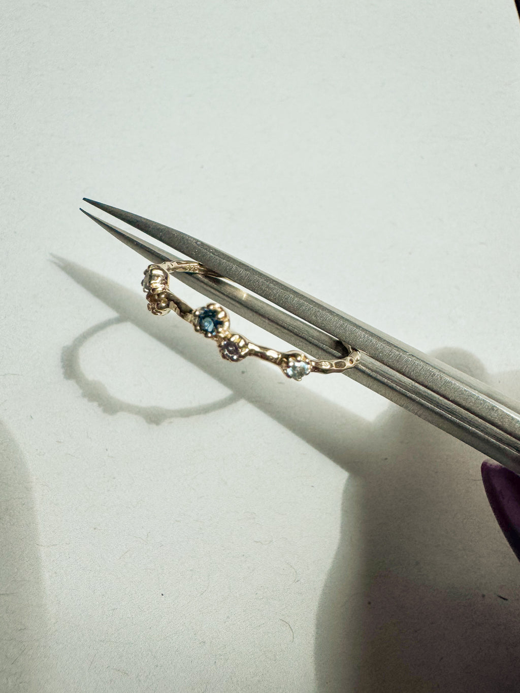 Topaz & Iolite Ring